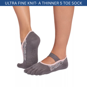 ToeSox Full Toe Mia Grip Socks