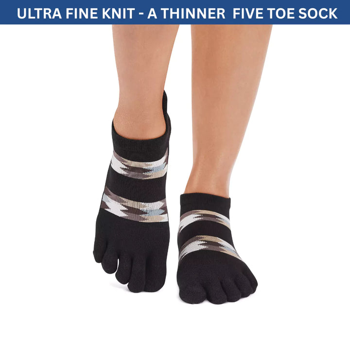 ToeSox Full Toe Low Rise Grip Socks