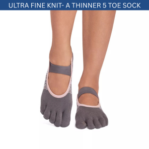 ToeSox Full Toe Mia Grip Socks