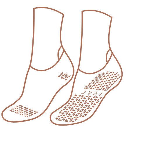 TAVI Grip Aria Tec Socks | Non-Slip Studio & Pilates Socks