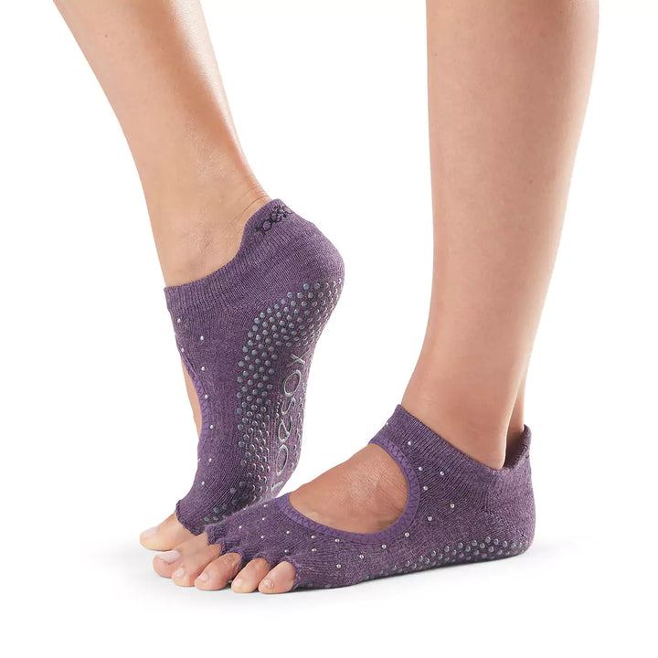 ToeSox Half Toe Bellarina Grip Socks