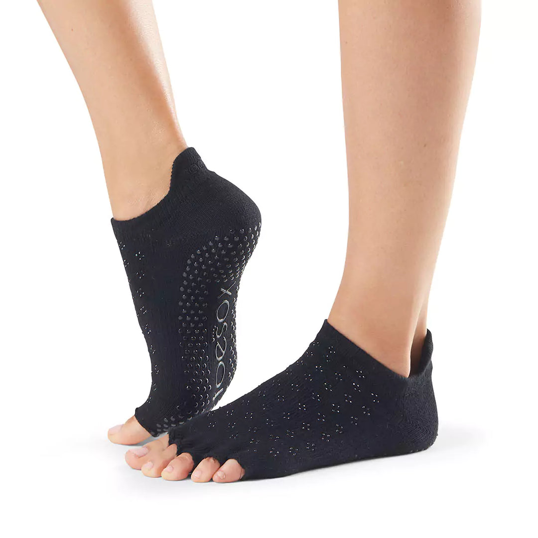 ToeSox Half Toe Low Rise Grip Socks