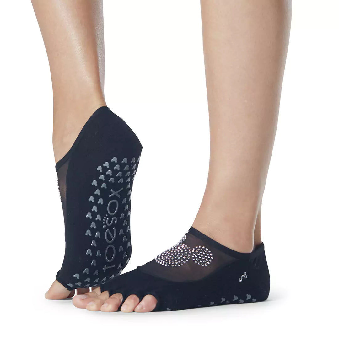 ToeSox Disney Half Toe Luna Grip Socks