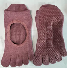 ToeSox Full Toe Bellarina Grip Socks