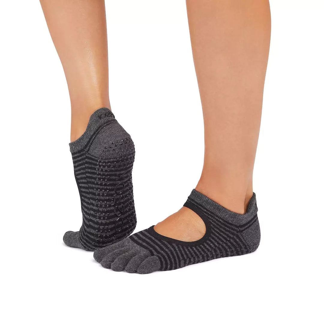 ToeSox Full Toe Bellarina Grip Socks