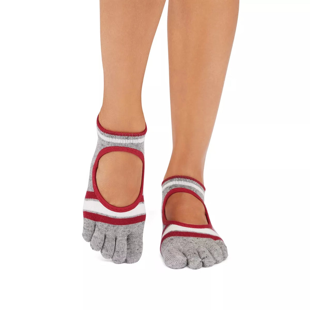 ToeSox Full Toe Bellarina Grip Socks