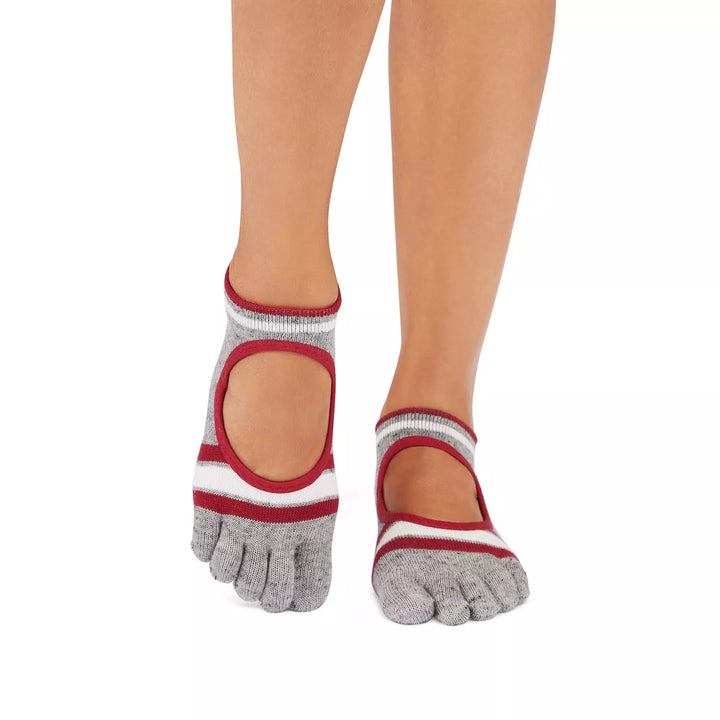 ToeSox Full Toe Bellarina Grip Socks