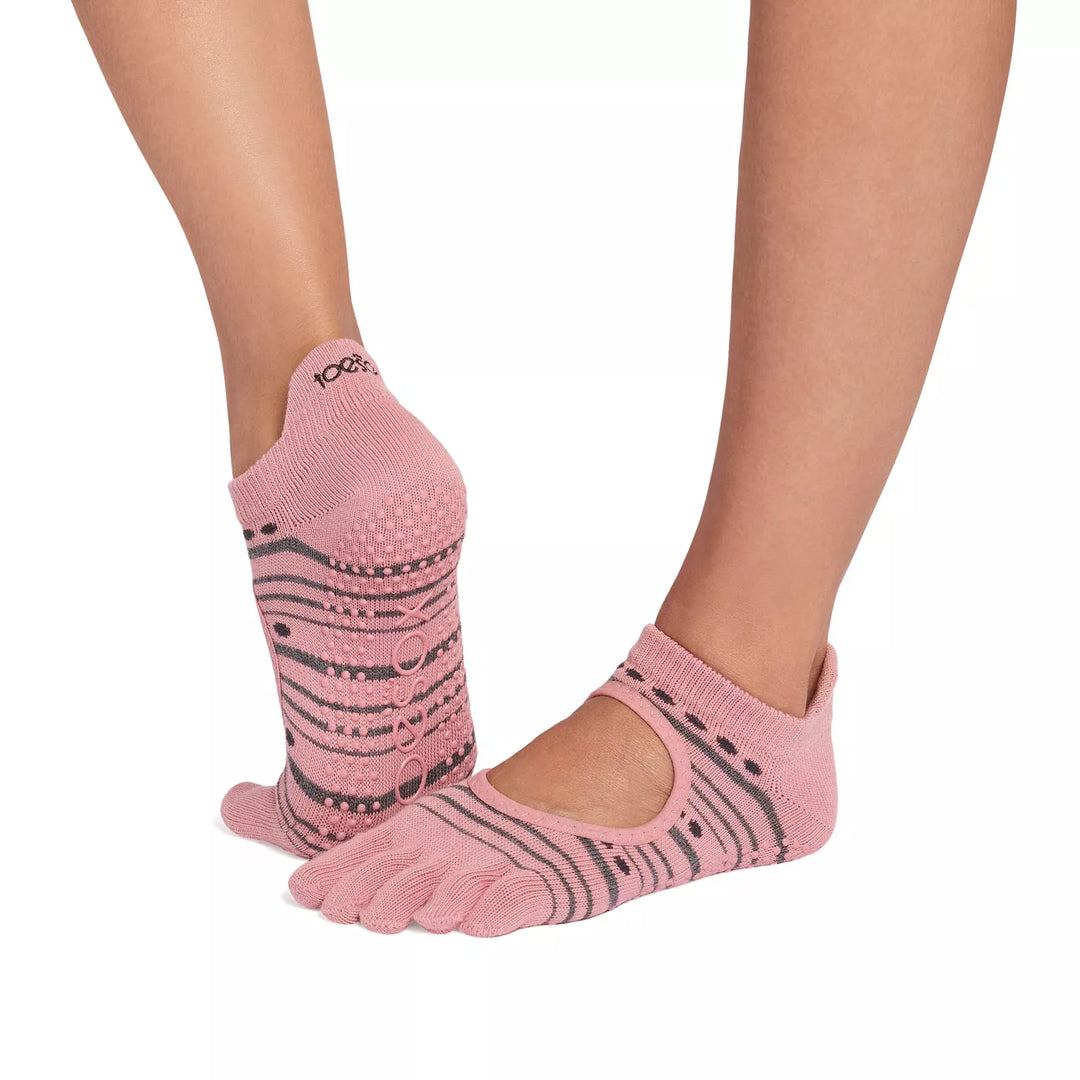 ToeSox Full Toe Bellarina Grip Socks