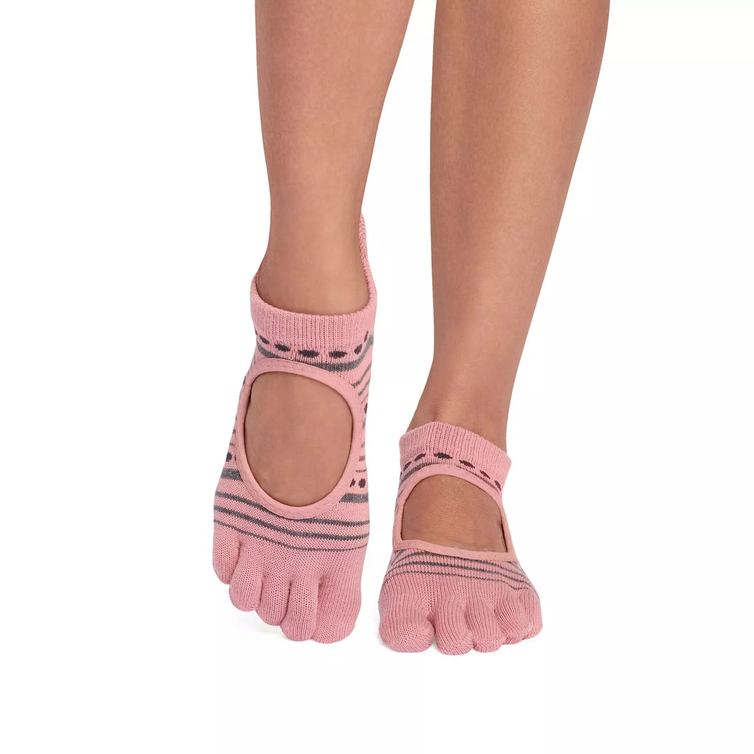 ToeSox Full Toe Bellarina Grip Socks