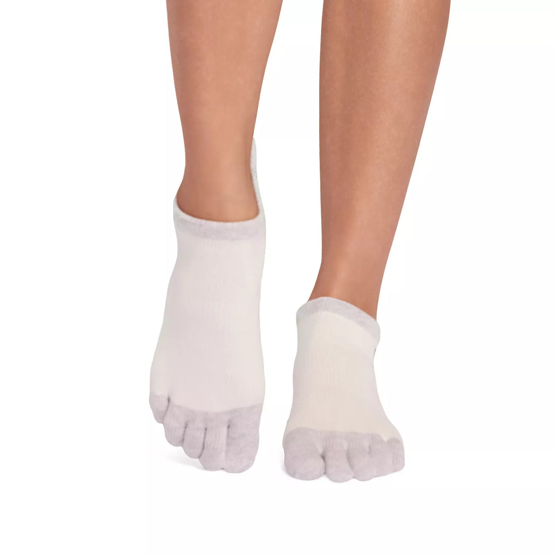 ToeSox Full Toe Low Rise Grip Socks