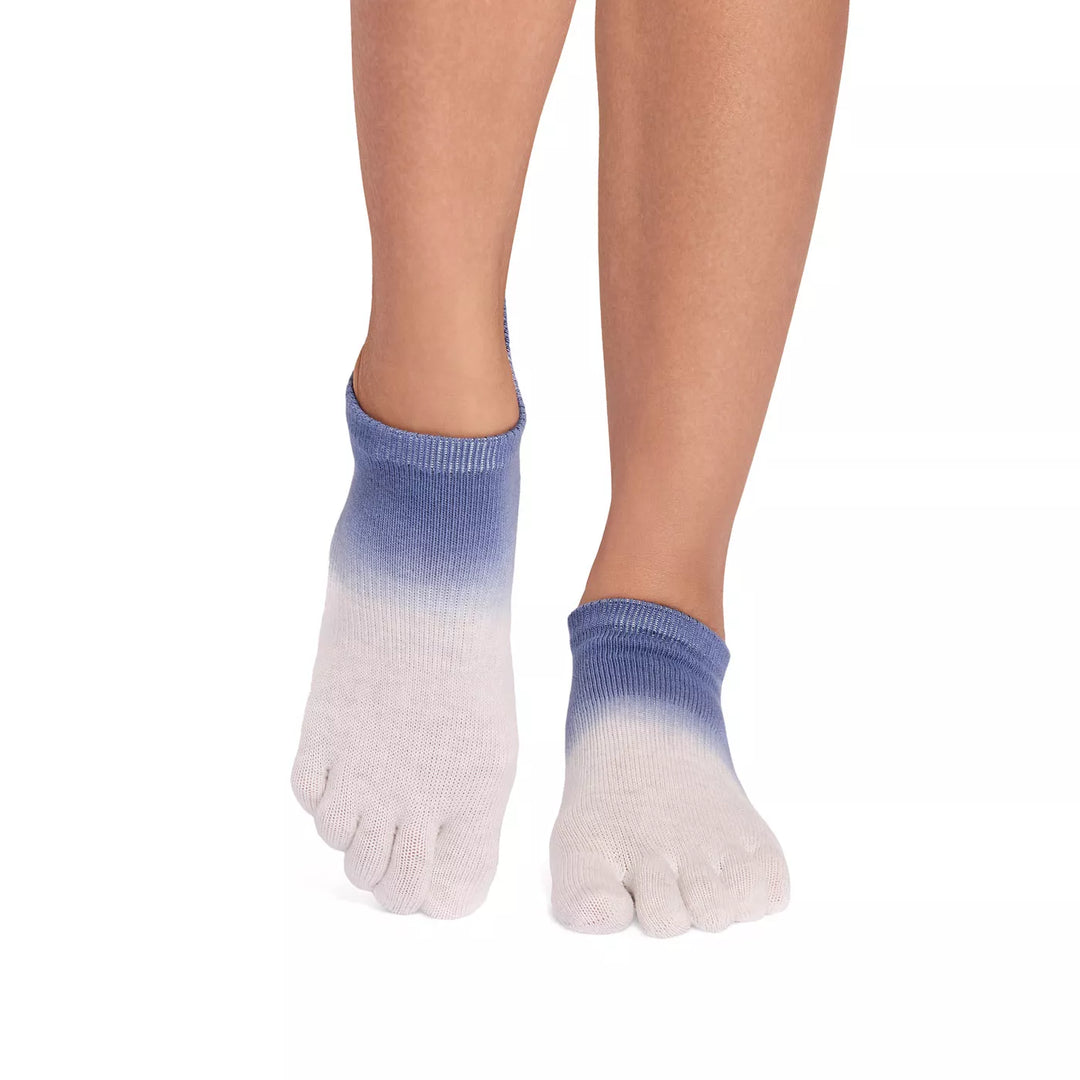 ToeSox Full Toe Low Rise Grip Socks