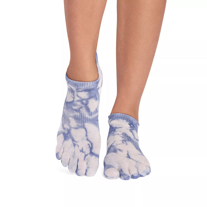 ToeSox Full Toe Low Rise Grip Socks