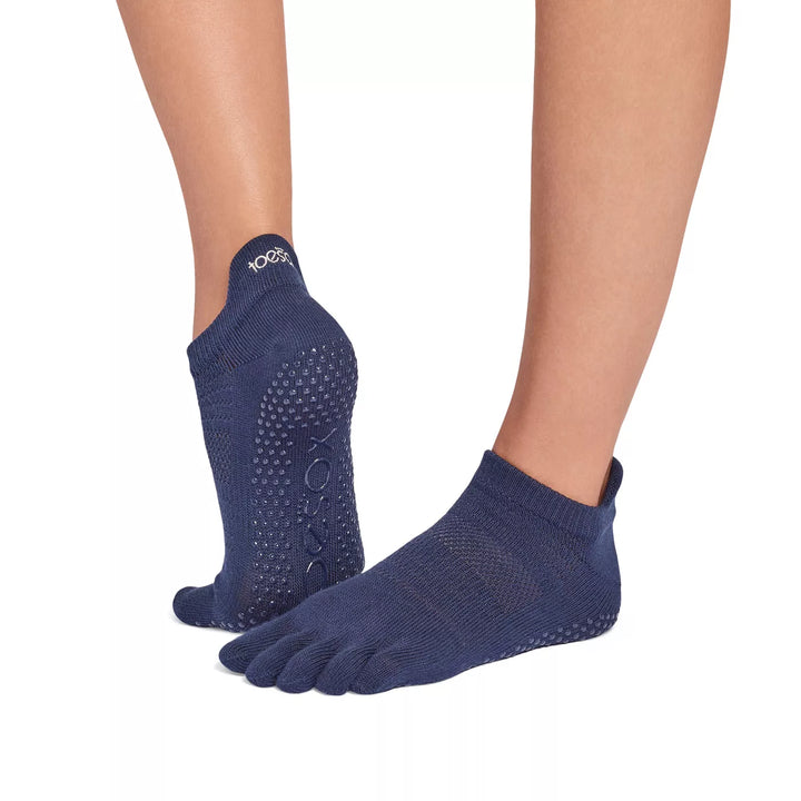 ToeSox Full Toe Low Rise Grip Socks