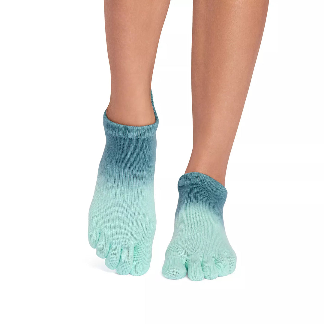 ToeSox Full Toe Low Rise Grip Socks