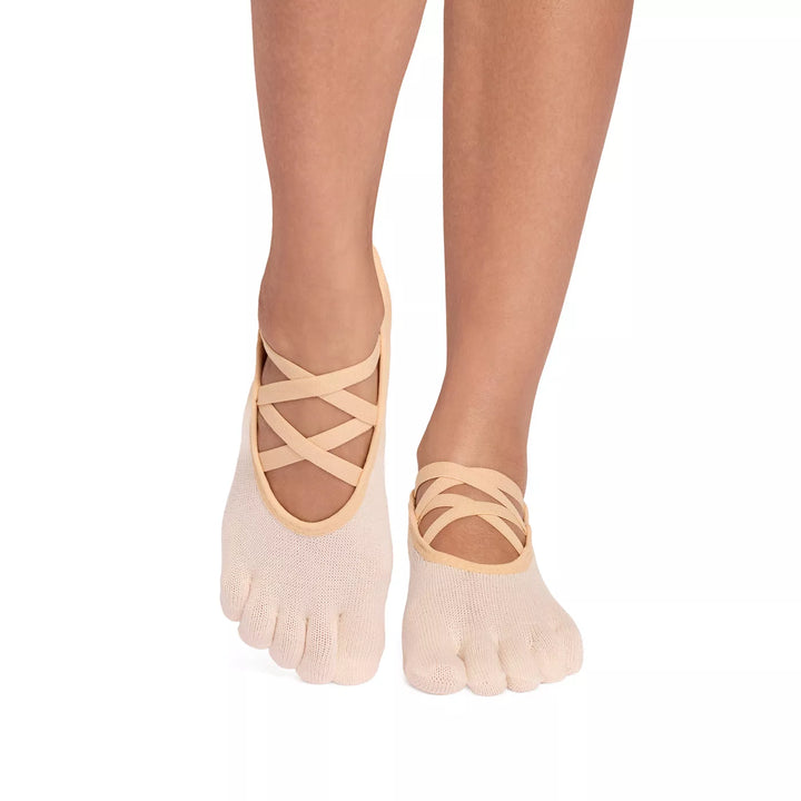 ToeSox Full Toe Elle Grip Socks