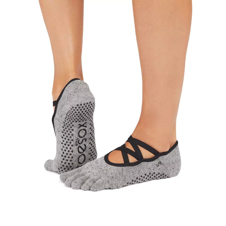 ToeSox Full Toe Elle Grip Socks