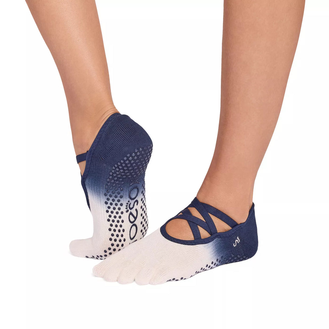 ToeSox Full Toe Elle Grip Socks