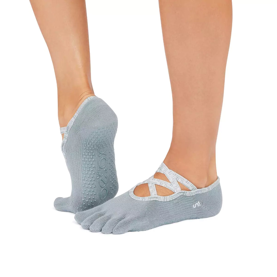 ToeSox Full Toe Elle Grip Socks