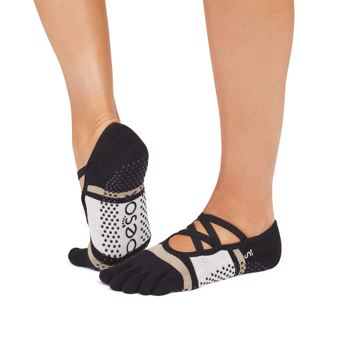ToeSox Full Toe Elle Grip Socks