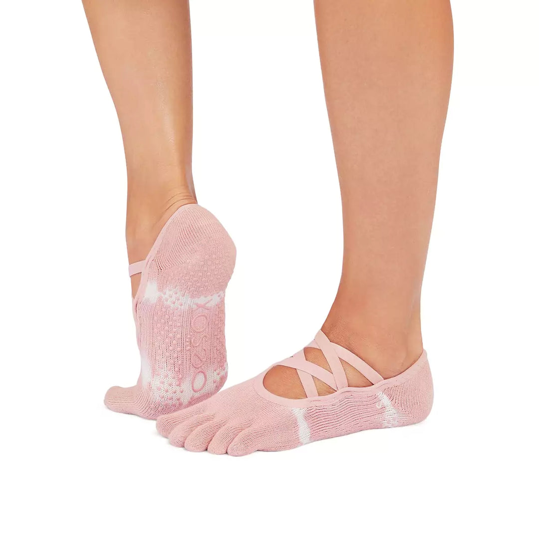 ToeSox Full Toe Elle Grip Socks