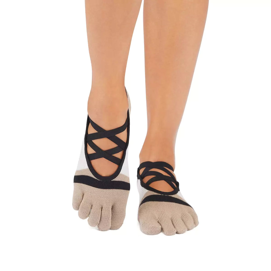 ToeSox Full Toe Elle Grip Socks