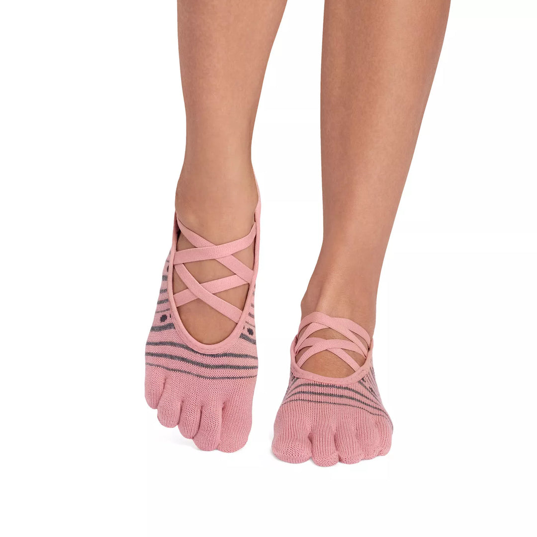 ToeSox Full Toe Elle Grip Socks