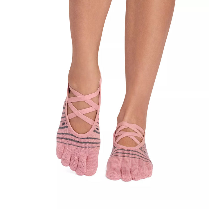 ToeSox Full Toe Elle Grip Socks