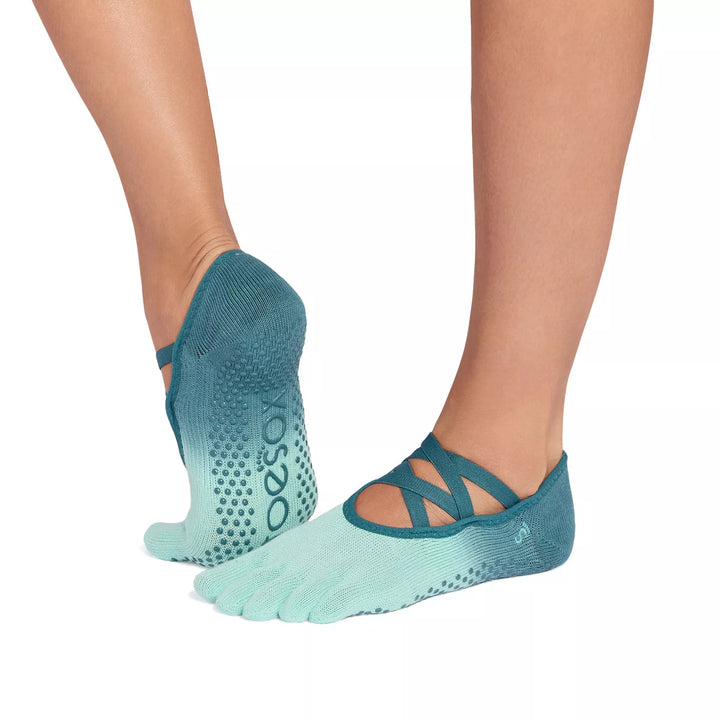 ToeSox Full Toe Elle Grip Socks