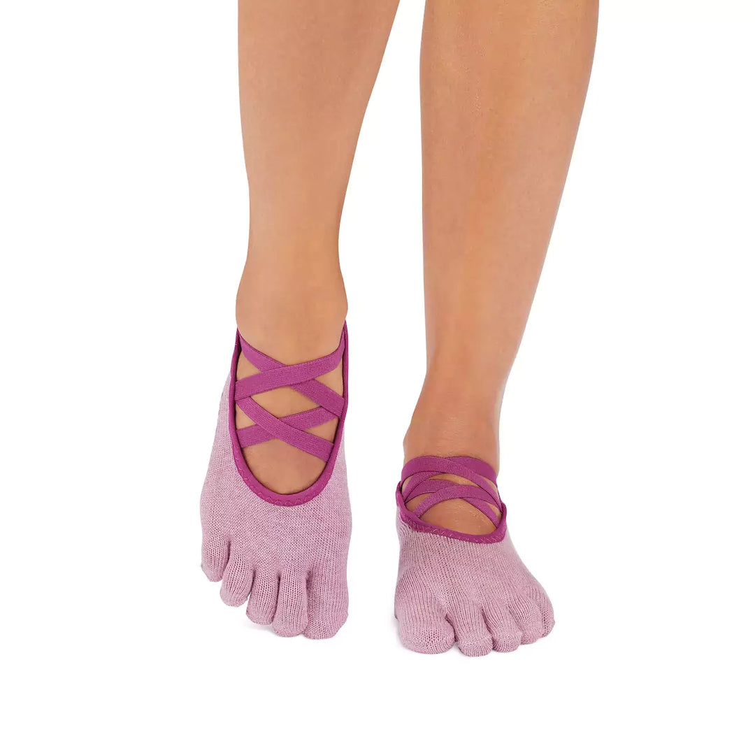 ToeSox Full Toe Elle Grip Socks
