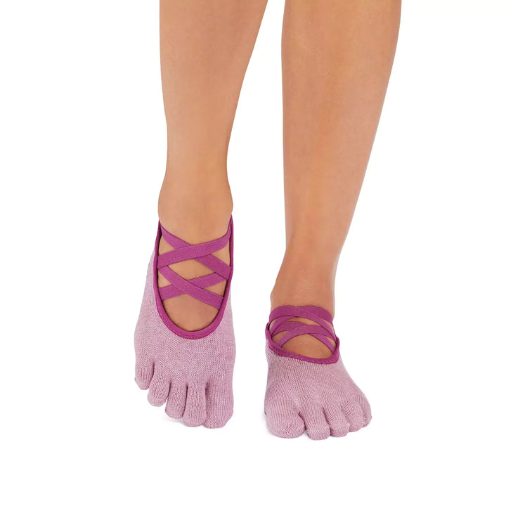 ToeSox Full Toe Elle Grip Socks