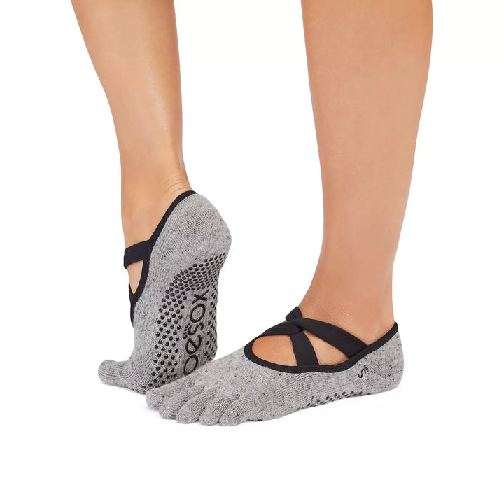 ToeSox Full Toe Ivy Grip Socks