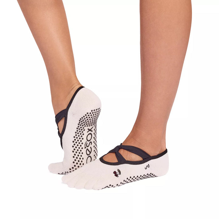 ToeSox Full Toe Ivy Grip Socks