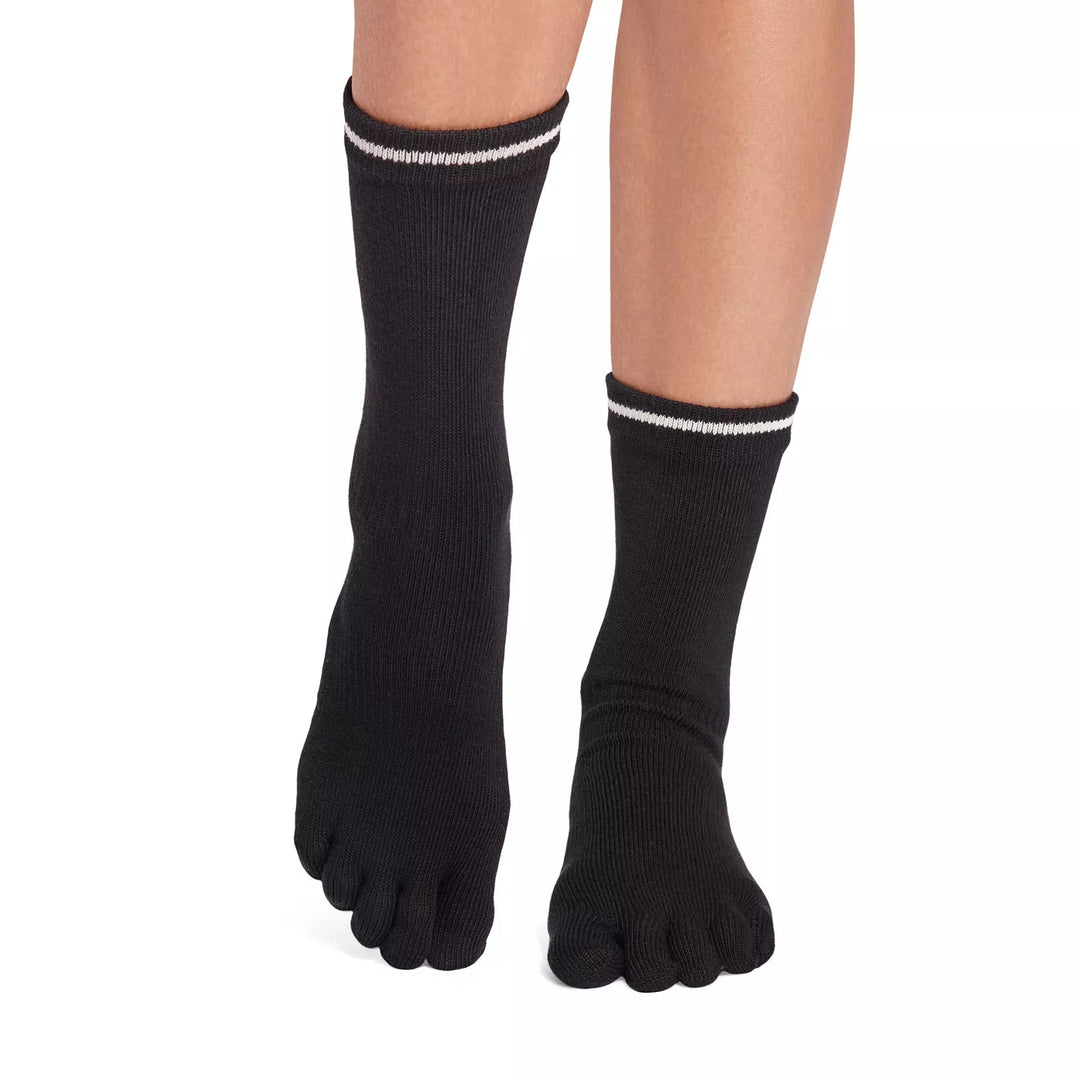 ToeSox Full Toe Crew Grip Socks