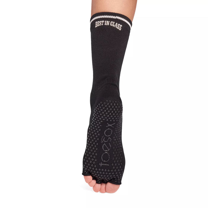 ToeSox Half Toe Crew Grip Socks
