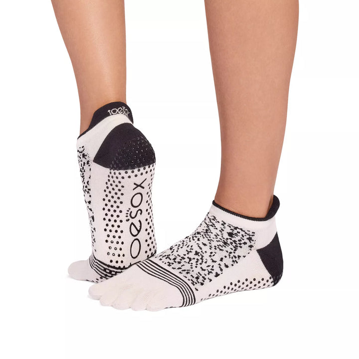 ToeSox Full Toe Low Rise Tec Grip Socks