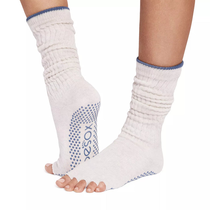 ToeSox Half Toe Slouch Grip Socks