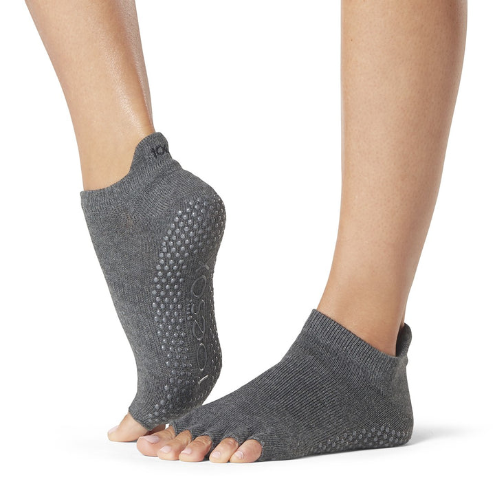 ToeSox Half Toe Low Rise Grip Socks