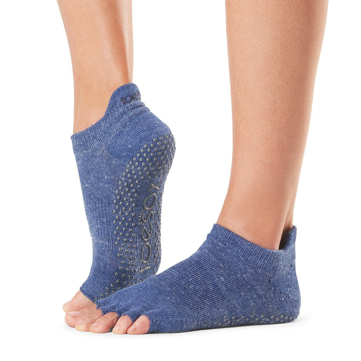 ToeSox Half Toe Low Rise Grip Socks