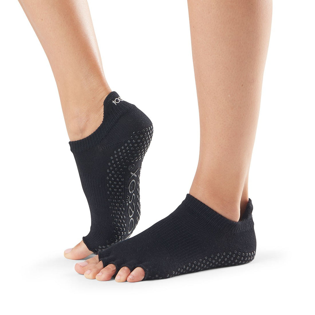 ToeSox Half Toe Low Rise Grip Socks