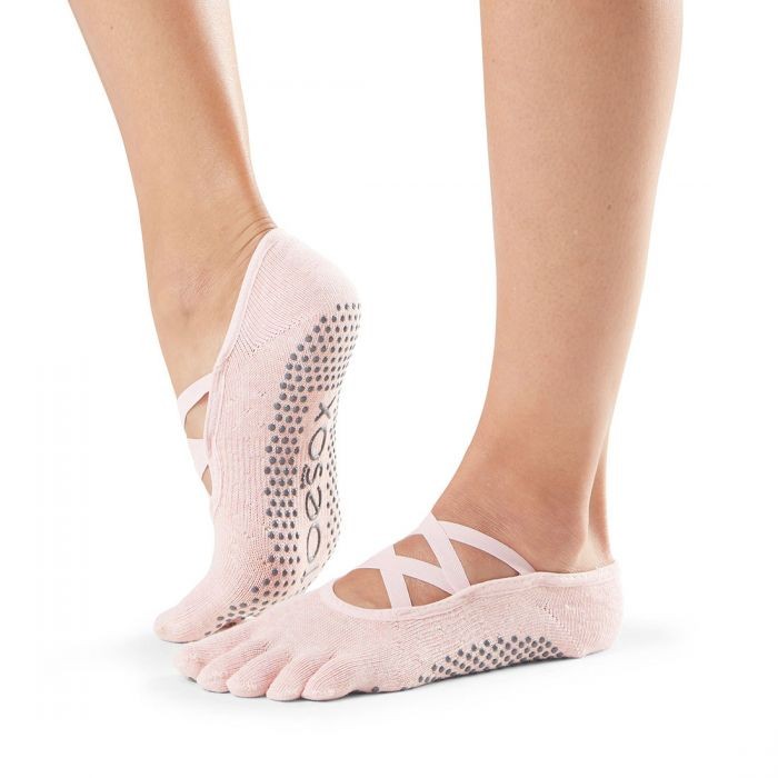 ToeSox Full Toe Elle Grip Socks