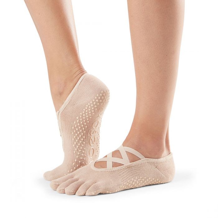 ToeSox Full Toe Elle Grip Socks