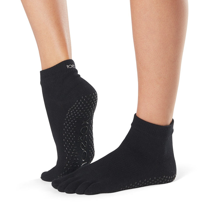 ToeSox Full Toe Ankle Grip Socks