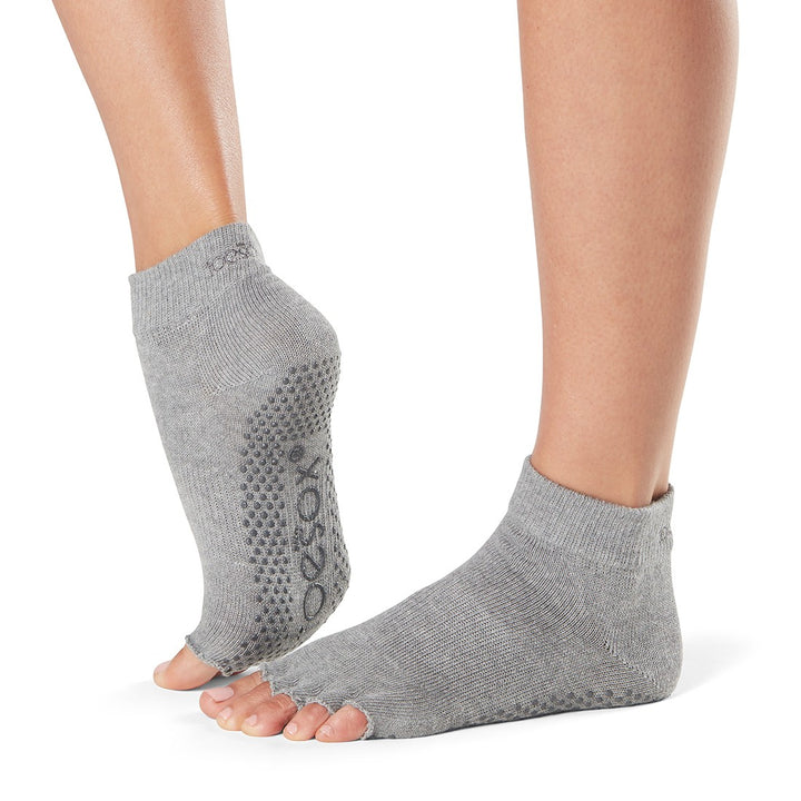 ToeSox Half Toe Ankle Grip Socks