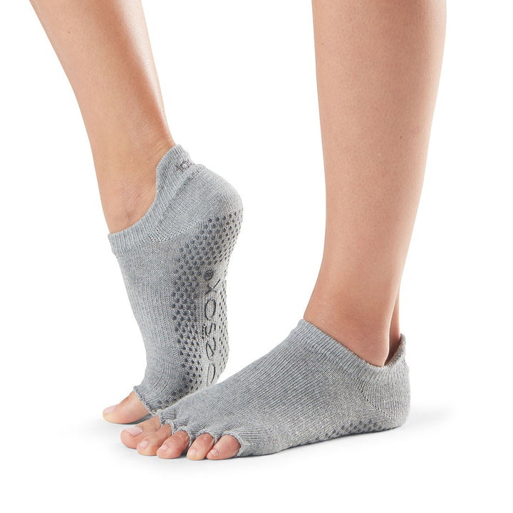 ToeSox Half Toe Low Rise Grip Socks