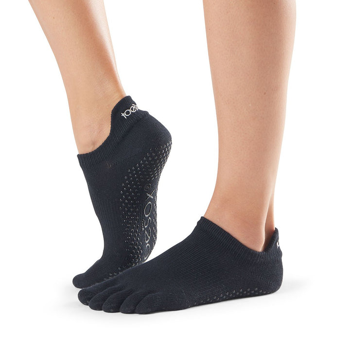 ToeSox Full Toe Low Rise Grip Socks