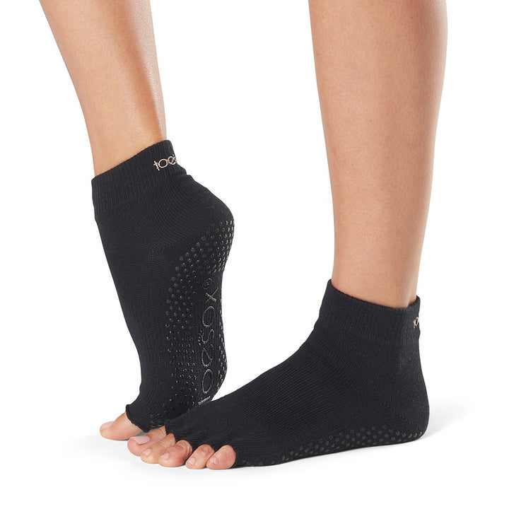 ToeSox Half Toe Ankle Grip Socks