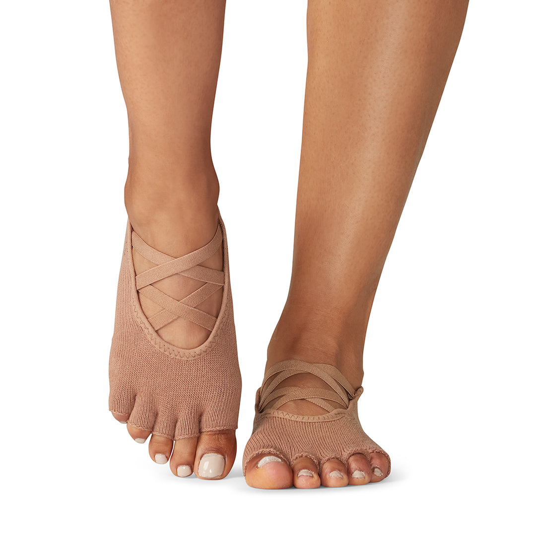 ToeSox Half Toe Elle Grip Socks
